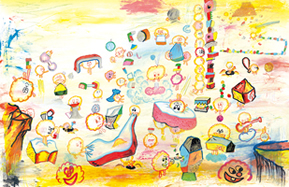 モケモケの原画